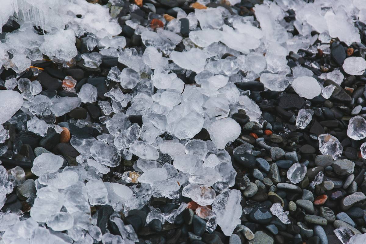 Side-by-side comparison of poorly filled vs properly completed hail claim form guide sections